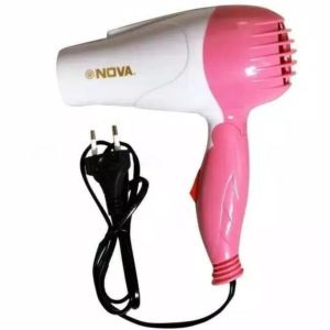 HAIR DRYER MINI HAIR DRYER NOVA NV-1290 1000W HAIR DRYER FOLDABLE PENGERING RAMBUT LIPAT