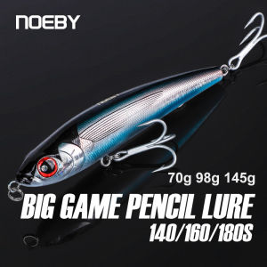 Noeby Stickbait Fishing Lure Artificial Hard Bait for Sea Tuna Fishing Sinking Pencil Lures 14cm 70g 16cm 98g 18cm 145g