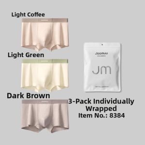 Joomuu | Cotton Mens Underwear Square-cut Briefs