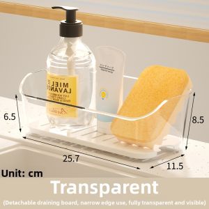 Dishcloth Sponge Storage Drain Basket