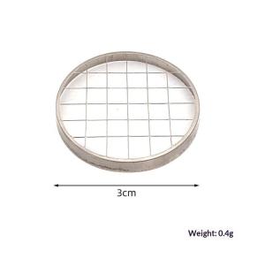 1Pc Multipurpose Stainless Steel Incense Holder Grid Base Heat-Resistant Fireproof Design (Without IncenseWithout Burner)