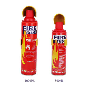 [Local Seller] Portable Fire Extinguisher/ Mini Home Car Fire Extinguisher/ Emergency Fire Stop Foam 500ml / 1000ml