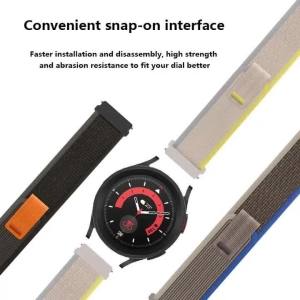 20mm 22mm Nylon Loop Strap For Garmin Vivoactive 4 5 Forerunner 255 265 Smart Watch Band Replaceable For Garmin Venu 3 2 Correa