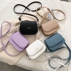 2025 New Trend: Aesthetic Korean Womens Crossbody Bag Simple Fashion Shoulder Mini Bag for Women