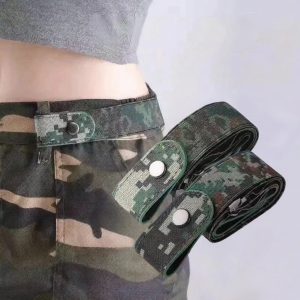 rosekey | Military Camouflage Elastic Adjustable Hidden Belt
