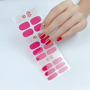 50 Mẫu Set 22 Miếng Dán Móng Tay 3d Sticker Trang Trí Xinh Xắn Cho Nữ - Mẫu Hot