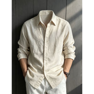 CHENMU | Long Sleeve Breathable Sun Protection Linen Shirt