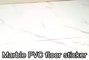 【Send Gifts】60*60CM Matte skin feel Marble vinyl tile flooring self adhesive Waterproof PVC vinyl tile floor sticker of Living room/kitchen/bedroom Suitable for floor and wall decoration Floor Stickers Self Adhesive waterproof Wear-resistant