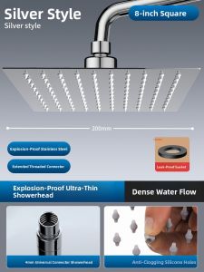 YALANDENG | Pressure Boosting Showerhead Set