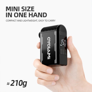 CYCLAMI 150 PSI High-Pressure Air Inflator Mini Portable Electric Air Pump For Bicycle Tire Presta Schrader Valve Bike TPU PUMP