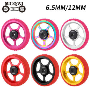 MUQZI Compatible with Brompton Folding Bike Eazy Roller Wheels