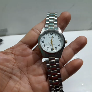 Đồng hồ nam dây kim loại Script J-axis size 37mm second hand si Nhật