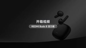 Xiaomi | NEW Redmi Earphones Buds 8 Active Edition AI Noise Cancelling Earphones with 37 Hour Battery Life and Wind Noise Elimination CN