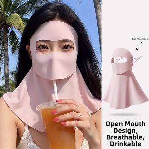 Sun Protection Full Face Mask Anti UV Summer