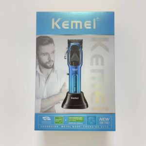 Kemei | Tông Đơ Cắt Tóc Điện Kemei KM-1763 2500mAh Có Thể Sạc Lại 9000RPM Máy Cắt Tóc Không Dây Với Nhiều Đầu Phun Dành Cho Nam Máy Cắt Tóc Chuyên Nghiệp