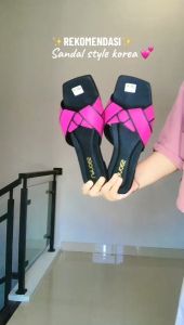 INVINCIBLE Sandal Wanita Kekinian 2023 Simpel Elegan