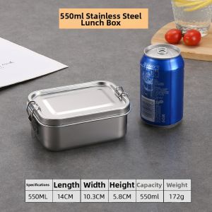 Stainless Steel Freshness Sealed Bento Box