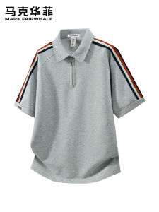 Mark Fairwhale | American Style Summer Short Sleeve Polo Shirt