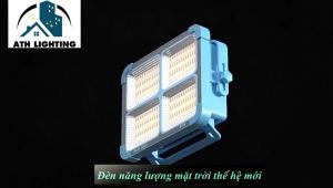 [Bảo hành 1 năm] đèn led năng lượng mặt trời kiêm sạc dự phòng solar light 300w siêu sáng bảo hành 12 tháng chống nước tuyệt đối hoạt động cả khi trời mưa thời gian chiếu sáng 10 đến 12 giờ