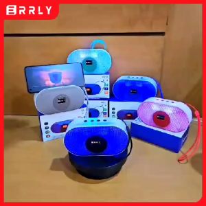 Speaker Bluetooth Portable Wireless A012 Speaker Mini Super Bass Lampu Led RGB