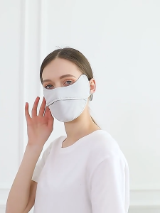 Khẩu trang chống nắng Luxury Ice Silk chống tia UV chất lụa băng mềm mịn mát thông thoáng KT02