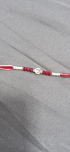 Rakhi Sacred Thread Bracelets Friendship Band Ready Local Stock Fashion Accessories - Red and gold threads with deity pendants - Love protection trust forever.