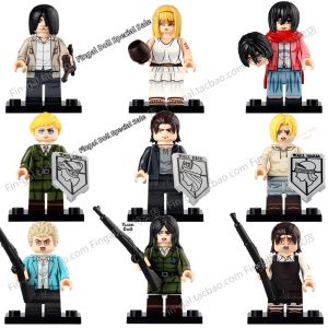 Attack on Titan Figure Assembly Building Blocks