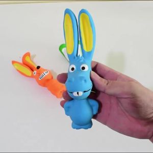 Latex Pet dog toys Squeaky Pets Chew Toys for Small Medium Dogs Bite Resistant Dog Cleaning Tooth Toys Pet Supplies