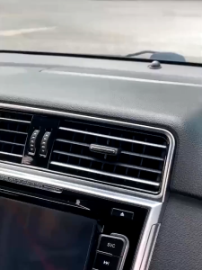 MOTUS 10Pcs 20cm Car Air Conditioner Outlet Decoration U Shape Molding Trim Strips car accessories bezza axia alza myvi