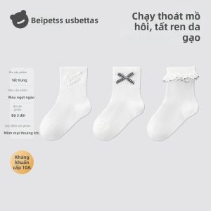 Usbettas | Vớ Bé Gái Phong Cách Công Chúa Mùa Hè Size S