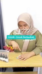 TOSCA PAKET 5PCS FREE POUCH DEODORAN TAWAS PAKET BUNDLING 30ML FRUITY SERIES