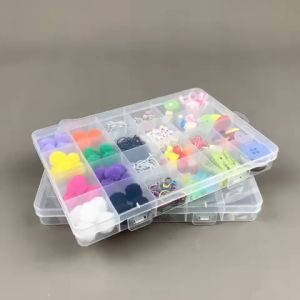 SAMOYED BX-G24-190 Tempat / Kotak Plastik PP Penyimpanan Serba Guna 24 Sekat / Grids / Plastic Storage Box (Aksesoris / Pernak-Pernik / Perhiasan / Obat / Klip / Peniti / Jarum / USB / Memory Card)