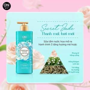 (2029) SỮA TẮM DƯỠNG ẨM ON:THE BODY HƯƠNG NƯỚC HOA PERFUME 500G