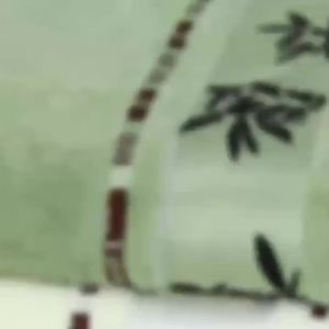 3pcs Bamboo Fiber Towels Set 34x74cm 70x140cm Embroidered Bath Towels Wholesale Bathroom Towel Cover Sport Gift Towels Green