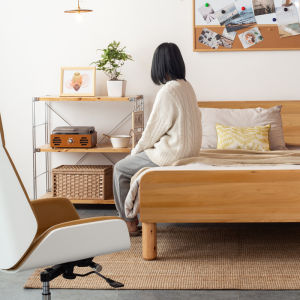 YIJU NIAO | Simple Japanese Style Oak Wood Children Bed