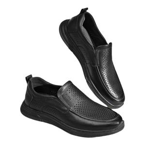 HLA | Breathable Soft Sole Leather Mens Loafers