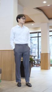 Quần âu nam nano công sở YODY quần tây nam kiểu dáng bassic nhẹ nhàng thoải mái QAM3127