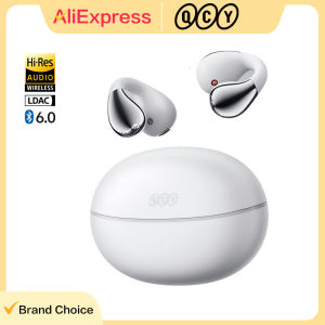 QCY | QCY Crossky C30S BH24QT33A Wireless Earphones Bluetooth 6.0 Ear Clip Earbuds Hi-Res LDAC Spatial Sound Dual Connection Headphone