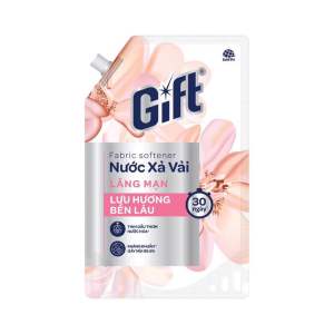 Nước xả vải Gift hương nước hoa ( Mộng mơ/Lãng mạn ) công nghệ lưu hương đột phá 30 ngày* khử mùi kháng khuẩn