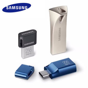 SAMSUNG BAR/FIT/Plus USB 3.1 Flash Drive 256GB 128GB 64GB USB Type-C Metal Pen Drive USB3.1 Memory Stick Storage Device U Disk