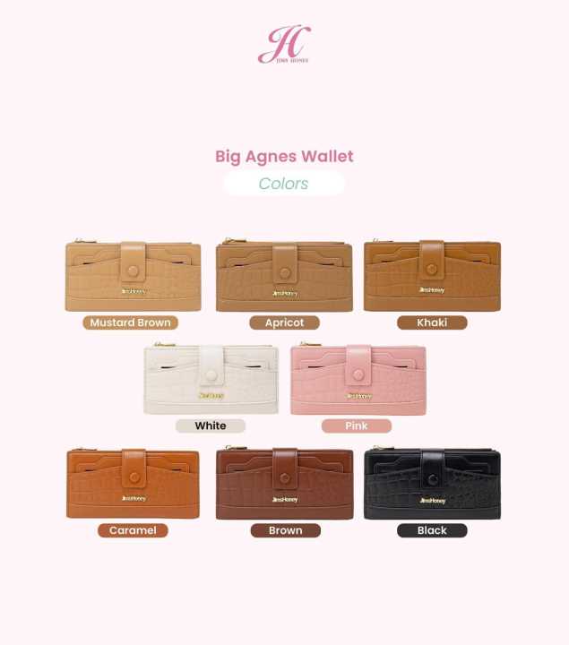 JIMS HONEY BIG AGNES WALLET/DOMPET WANITA IMPORT MURAH Dompet