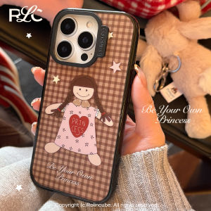 Ốp Lưng Điện Thoại Rolincube Original Apple 17ProMax Phong Cách Mới Dễ Thương 14Pro Hai Lớp 15ProMax Mờ 16Pro Toàn Diện 16ProMax Viền Đen