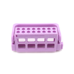 PIORPOY 8/16 Holes Dental Endo Root Canal File Holder Dispenser Block For Dentistry Files Drills Organizer Dentist Instruments