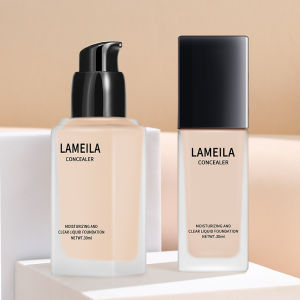 Long-Lasting Makeup Foundation Liquid for Women Natural Bare-Faced Makeup Moisturizing Oil-Control Setting Powder Big Brand