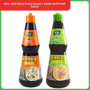 Large Bottle 930g Homejoy Spicy Flavor Seasoning Sauce for Cold Dishes Small Seafood Acidic And Spicy Tasting Sauce Condiment