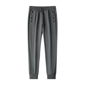 ROMON | Quick-Dry Straight Leg Loose Fit Elastic Casual Pants