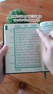 Al Quran Hafalan Al Halim A5 dan A6 Hard Cover - AlQuran Hafalan Halim Quran - Saku Mini