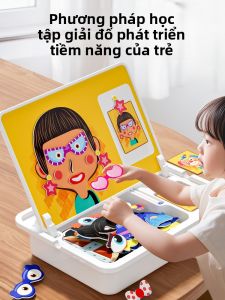 XIAOWANDOU | Bộ Khối Lắp Ghép Từ Tính Giáo Dục