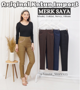 KT-Celana Saya Import Jumbo/Celana Merk Saya/Celana Wanita Saya/Celana Saya Terbaru 2024