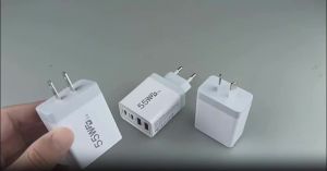 Củ Sạc Nhanh 55W Với Cổng USB & Type C Bộ Sạc Nhanh 4 Cổng Dành Cho Samsung Xiaomi Redmi iPhone - Cổng Sạc Đa Năng